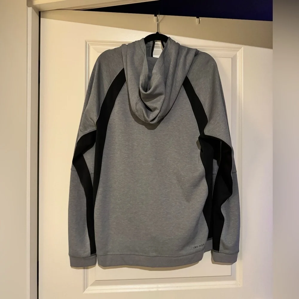 NEW Nike Jordan Men's Dri-Fit Air Fleece Full Zip Sweatshirt Gray Large NWT